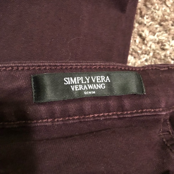 Simply Vera skinny jeans by Vera Wang - Picture 3 of 5
